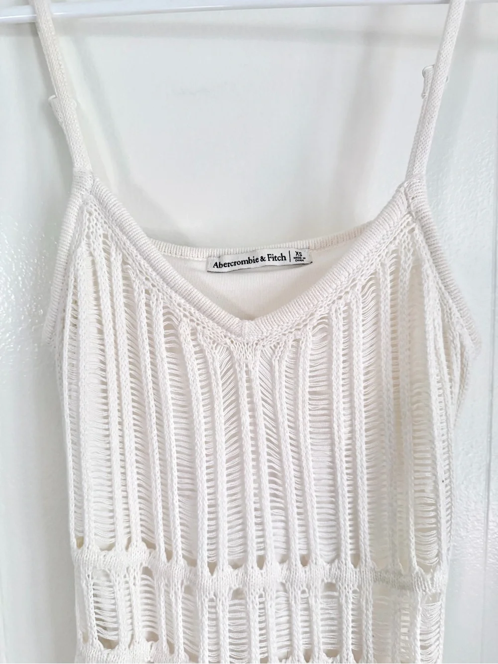 Abercrombie & Fitch crochet style maxi dress XS